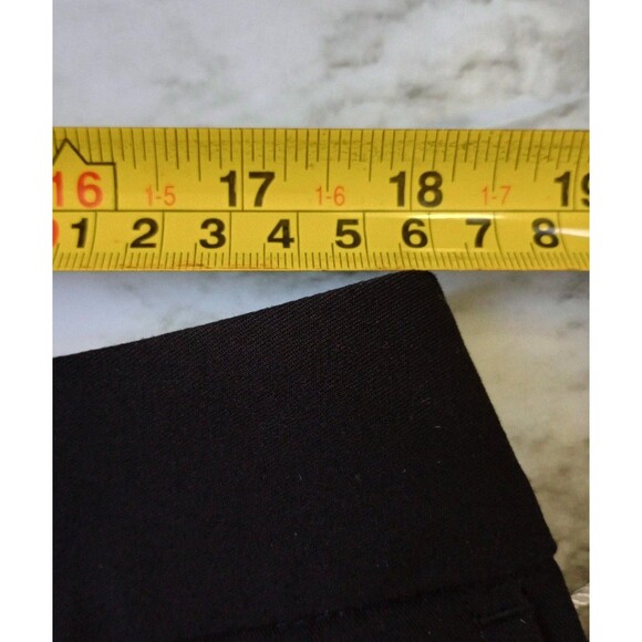 NWT Worthington Black Dress Trouser Pants Size 16 Short - Picture 7 of 8